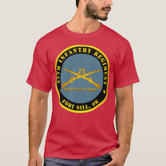25th Infantry Regiment Fort Sill OK Buffalo Soldie T-Shirt
