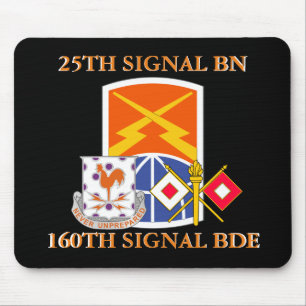 25TH SIGNAL BATTALION 160TH SIGNAL BRIGADE MOUSE PAD