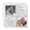25th Silver Anniversary Heart Photo Invitations