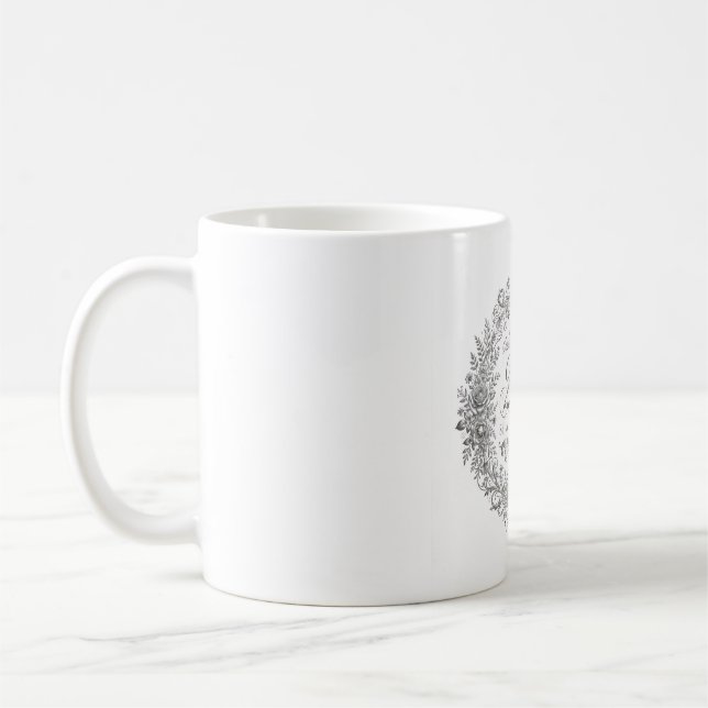 25th Silver Coffee Mug (Left)