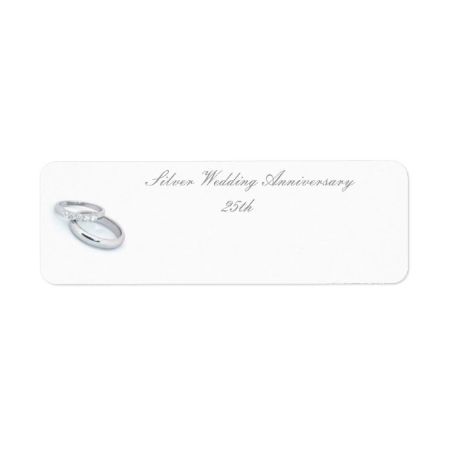 25TH Silver Wedding Anniversary (Front)
