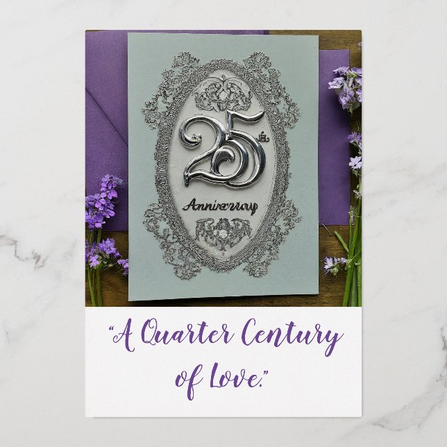 25th Wedding Anniversary (Front)