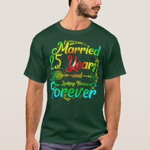 25th Wedding Anniversary 25 Years Of Marriage 3 T-Shirt