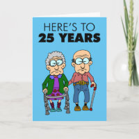 25th Wedding Anniversary Growing Old