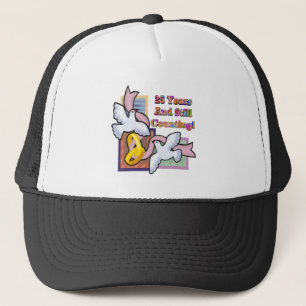 25th wedding anniversary gw trucker hat