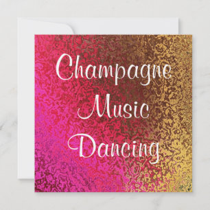 25th Wedding Anniversary Invitation