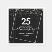 25th Wedding Anniversary Silver