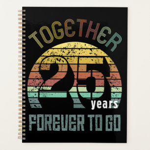 25th Years Wedding Anniversary Planner