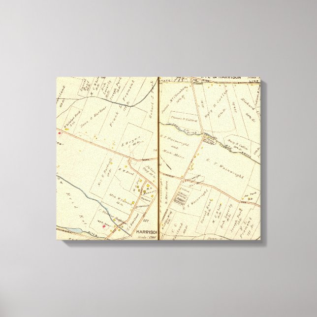 262263 Rye, Harrison Canvas Print (Front)