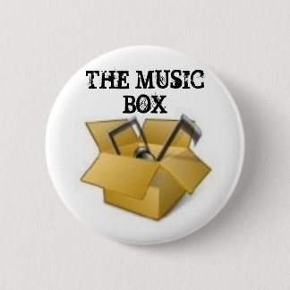 2635309384, THE MUSIC BOX 6 CM ROUND BADGE