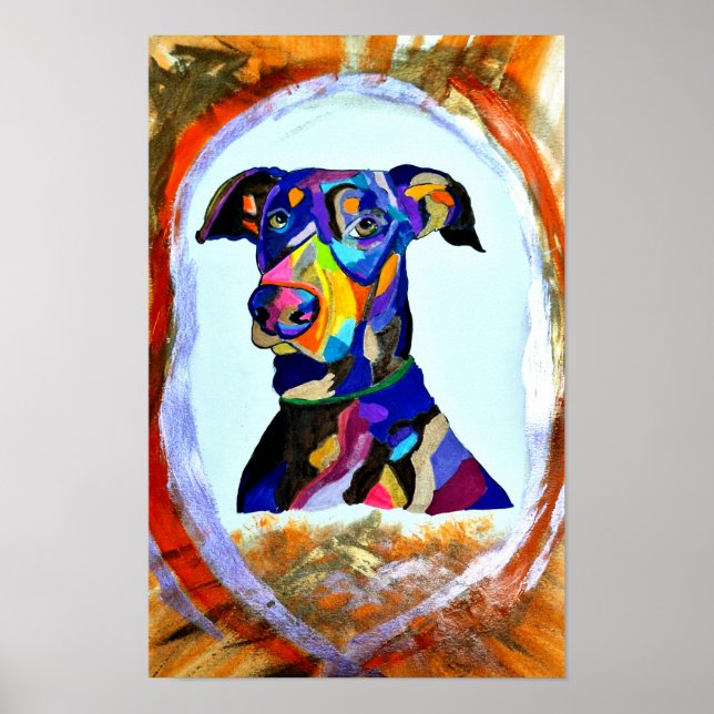 268 - Doberman Love Poster (Front)