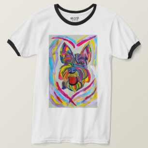 268 - Schnauzer Love T-Shirt