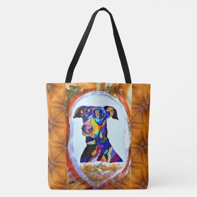 269 - Doberman Love Tote Bag (Front)