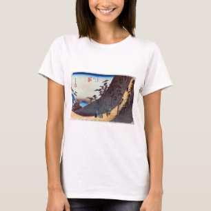 26. 日坂宿, 広重 Nissaka-juku, Hiroshige, Ukiyo-e T-Shirt