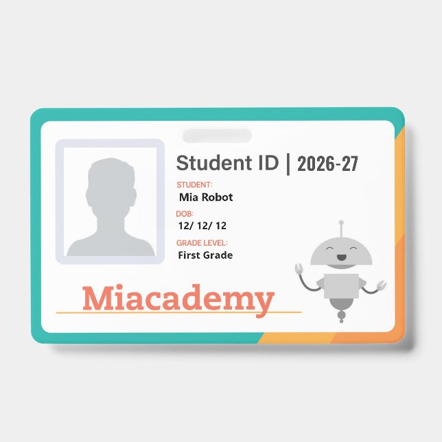 26-27 Miacademy Badge ID Badge (Front)