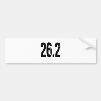 26.2 BUMPER STICKER