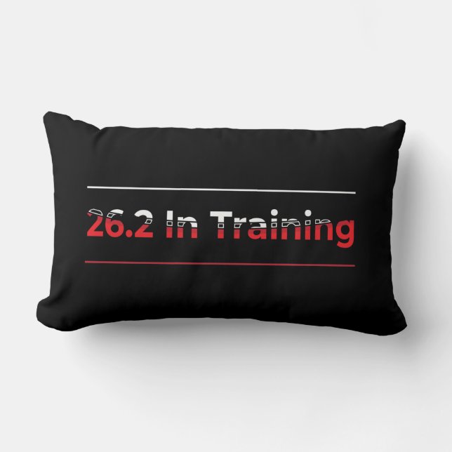 26.2 in Training Full Marathon Race -Running Lumbar Cushion (Front)