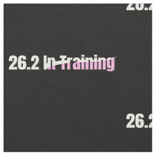 26.2 in Training - Girly Marathon Running Fabric