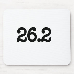 26.2 Marathon Definition Mouse Pad