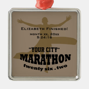 26.2 Marathon Ornament