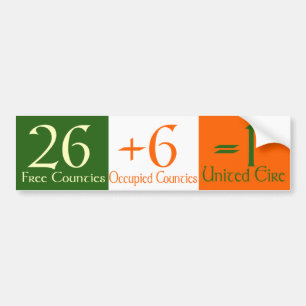 26+6=1 With Explanation Bumper Sticker