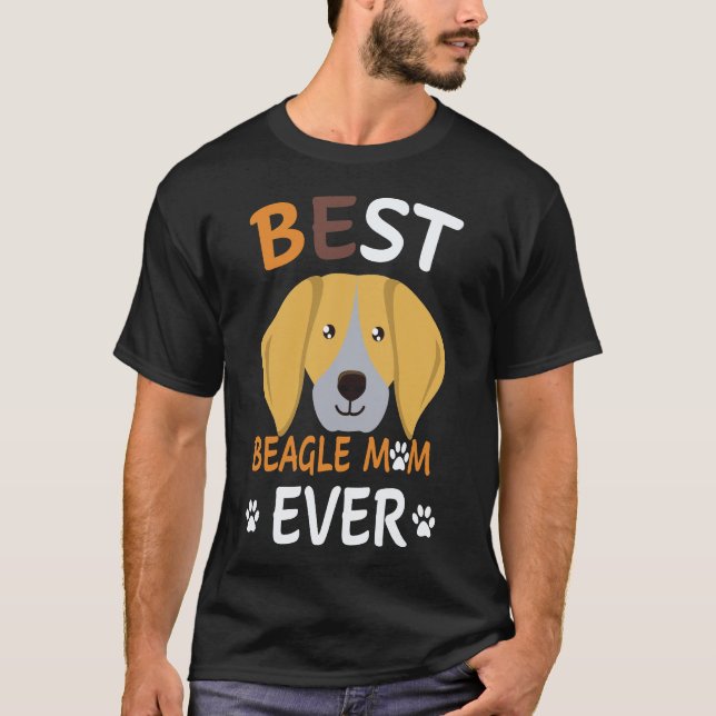 26 Best Beagle Mum Ever Beagle T-Shirt (Front)