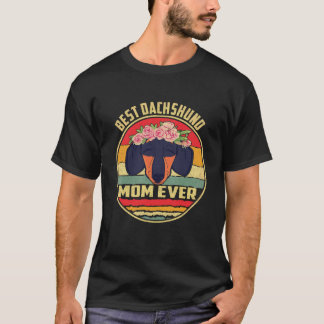 26 Best Dachshund Mum Ever Vintage T-Shirt