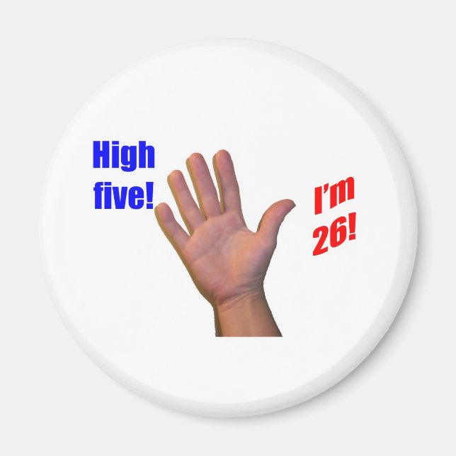 26 High Five! Magnet (Front)