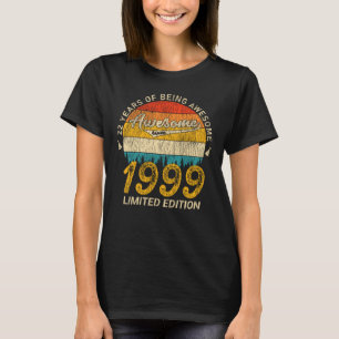 26 Year Old 1999 Retro Awesome 26th Birthday Gift T-Shirt