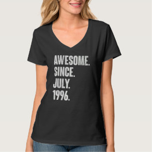 26 Year Old  26th Birthday  Awesome Since July 199 T-Shirt