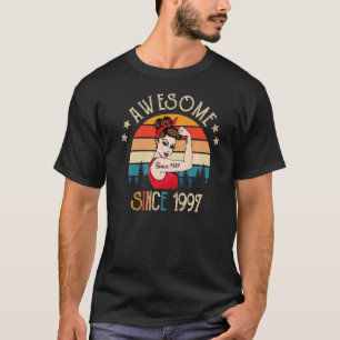 26 Year Old Awesome Since 1997 26th Birthday  Wome T-Shirt