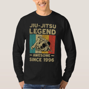 26 Years Old BJJ Jiu Jitsu Legend Awesome Since 19 T-Shirt