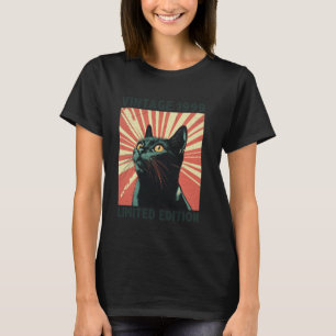 26 Years Old Gift Vintage 1999 Cat Lover 26th Birt T-Shirt