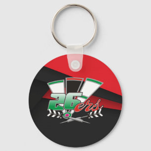 26ers Darts Team Key Ring