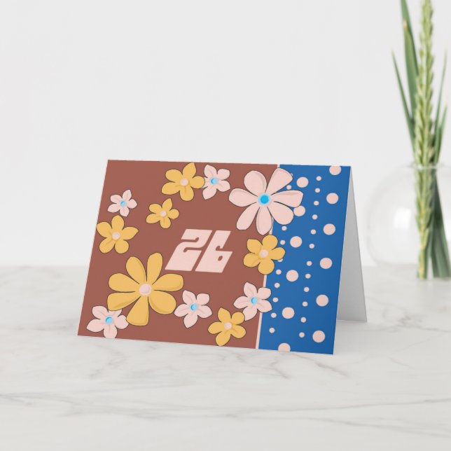 26th Birthday Card (Front)