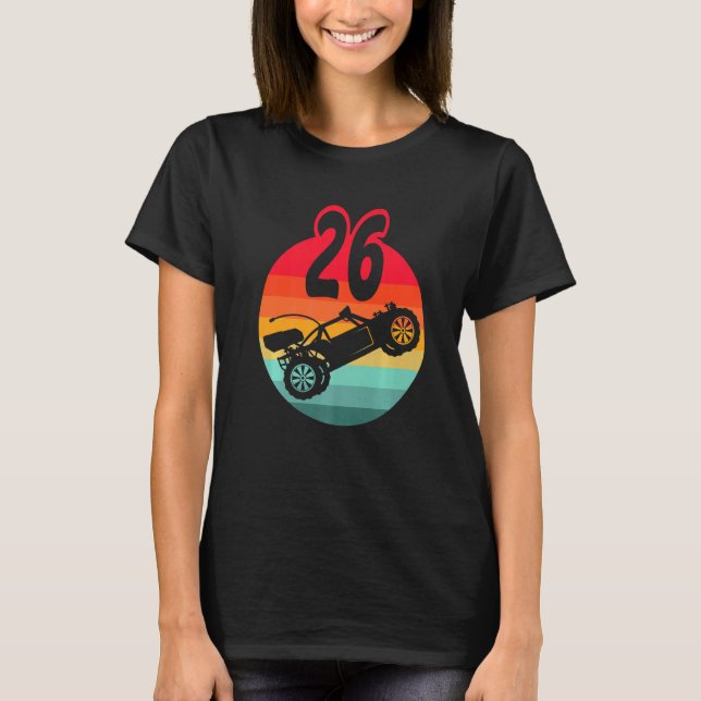 26th Birthday I Racing Gaming I Remote Control RC  T-Shirt (Front)