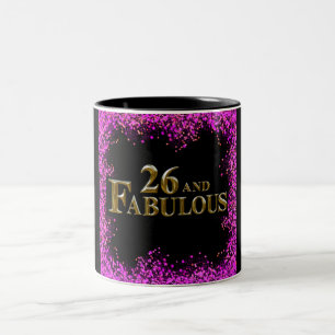 26th  Birthday  Two-Tone Coffee Mug
