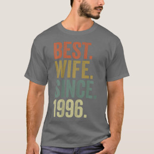 26th Wedding Anniversary s, Couple Best Wife Since T-Shirt