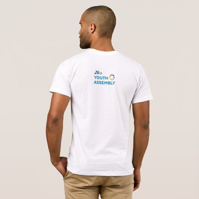 26th Youth Assembly Accelerate SDGs Shirt (Back Full)