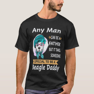 27 Any Man - Beagle Daddy Beagle T-Shirt