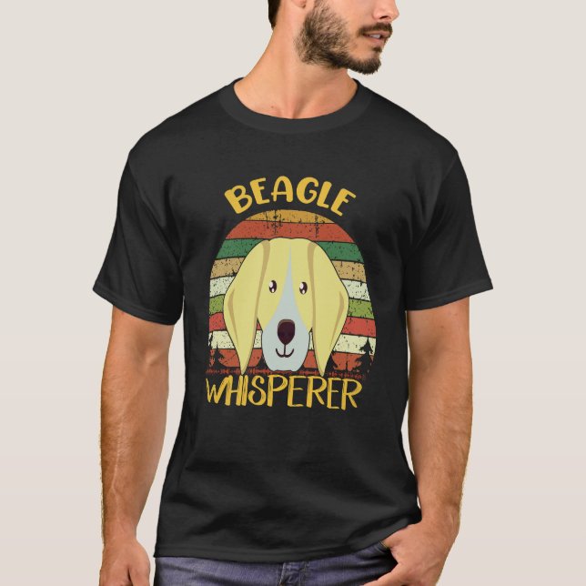 27 Beagle Whisperer Beagle T-Shirt (Front)