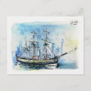 27 : HMS Endeavour Postcard