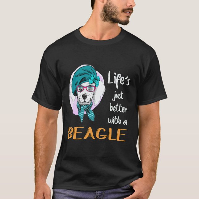 27 Life Just Better With A Beagle T-Shirt (Front)