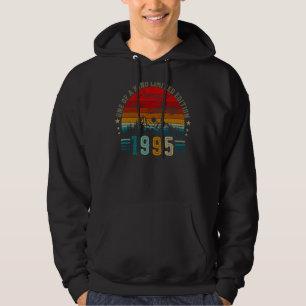 27 Year Old May 1995 27th Birthday Hoodie