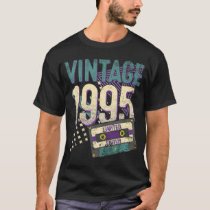 27 Year Old  Vintage 1995  27th Birthday T-Shirt