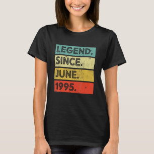 27 Years Old Vintage Legend Since June 1995 27th B T-Shirt