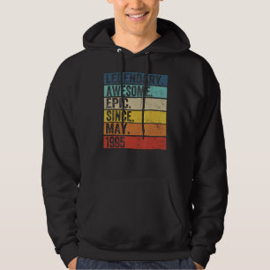 27th Birthday Legendary Awesome Epic Since May 199 Hoodie