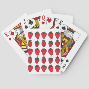 27th February - Strawberry Day Playing Cards