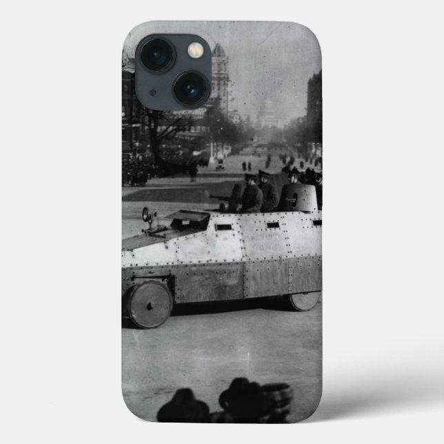 27th March 1917:  The armoured vehicle squadron Case-Mate iPhone Case (Back)