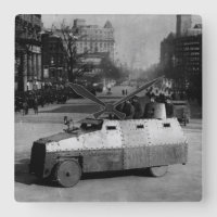 27th March 1917:  The armoured vehicle squadron